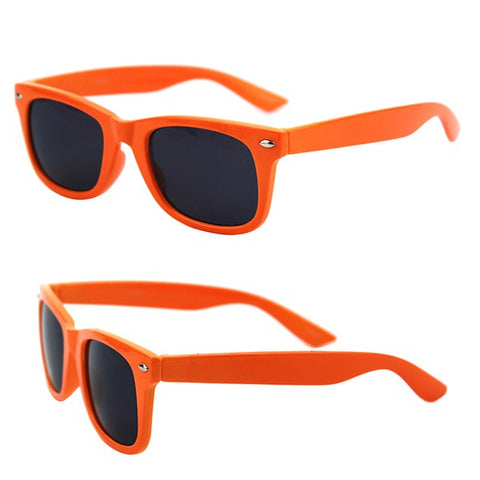 Children Neon Orange Sunglasses