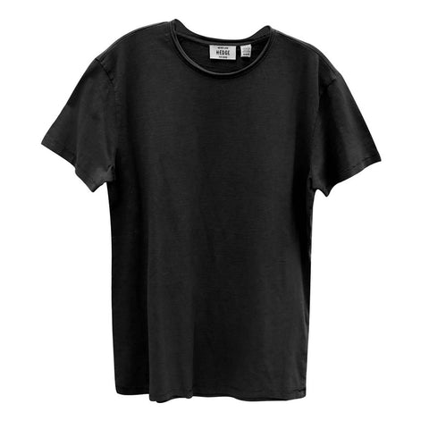 Mens Black Knit T-Shirt